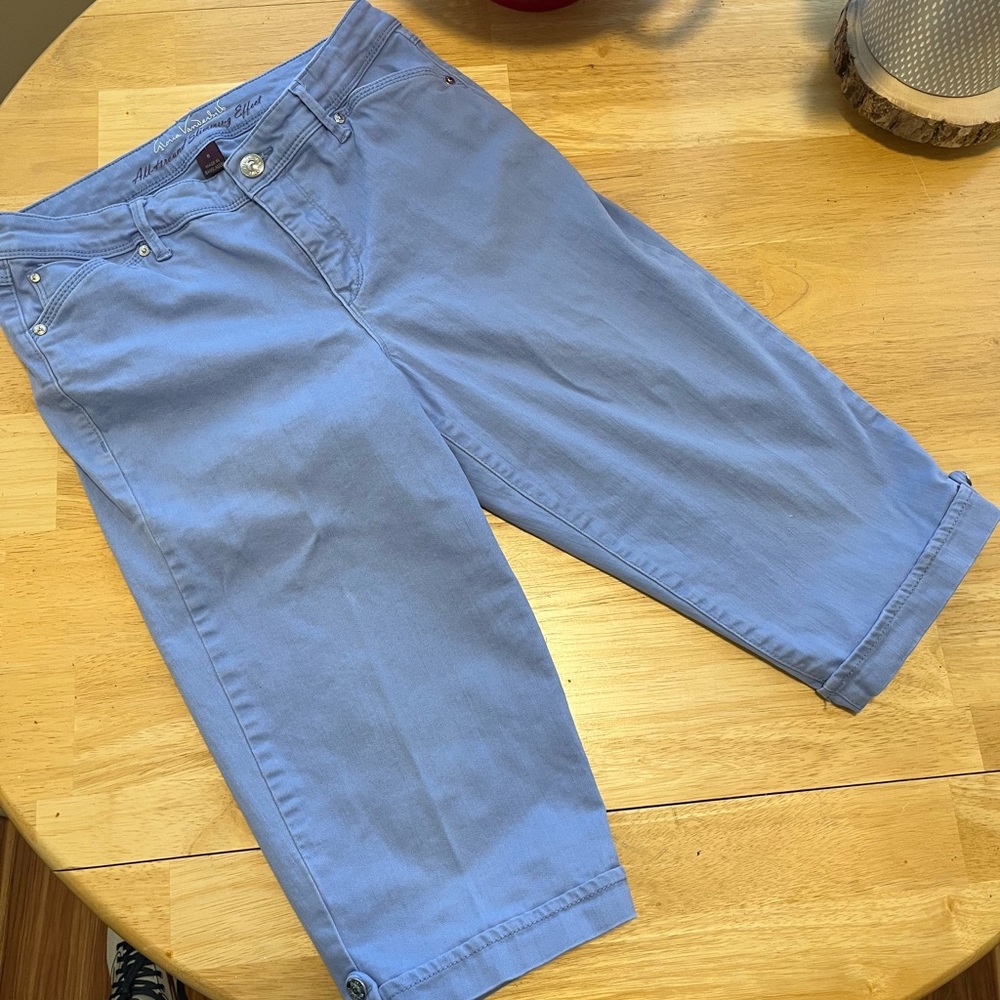Gloria Vanderbilt Skimmer Crop Jeans